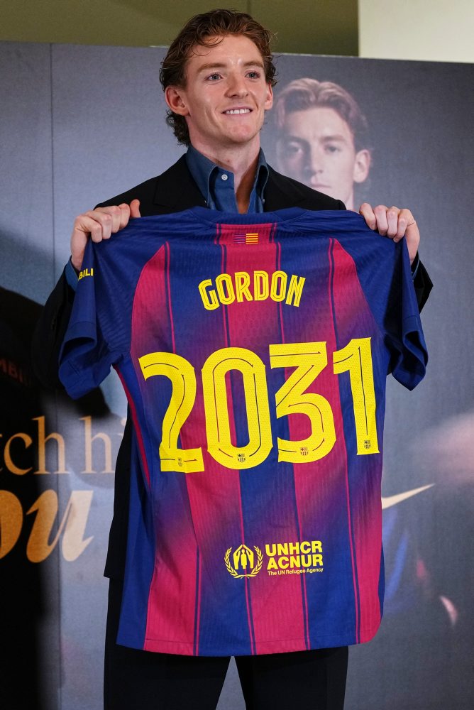 Gordon posilou FC Barcelony