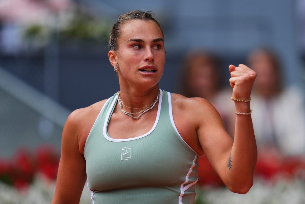 Arina Sobolenková (Biel.-1) - Peyton Stearnsová (USA)