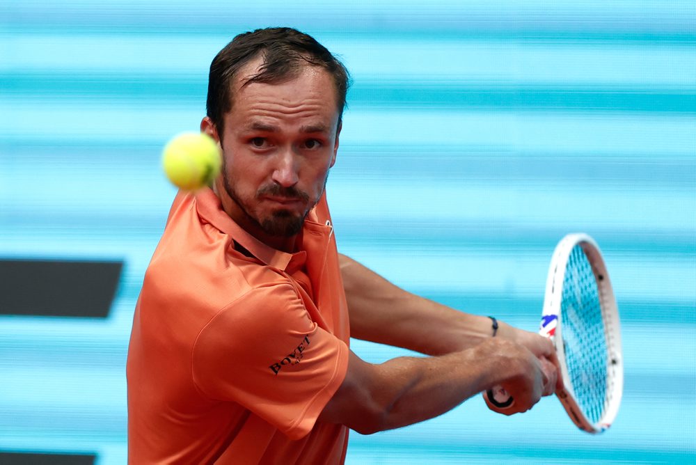 ruský tenista Daniil Medvedev  