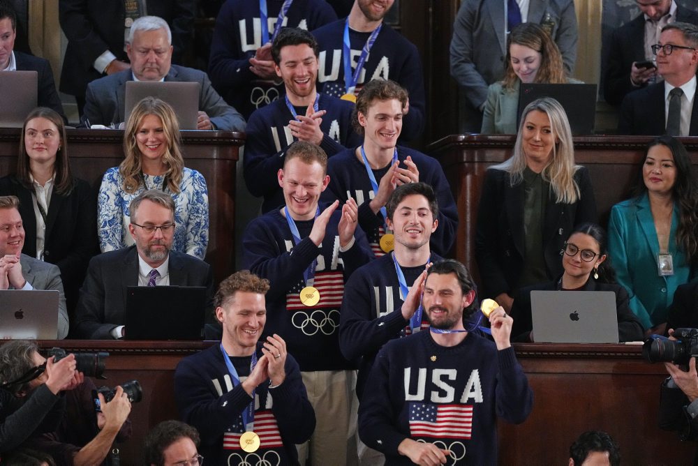 ZOH26-Hokej: Zlatí americkí hokejisti prijali pozvanie prezidenta Trumpa do Kapitolu