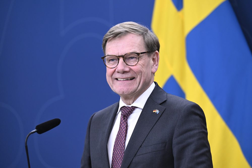 Spoločná tlačová konferencia šéfov diplomacií Švédska a Nemecka 