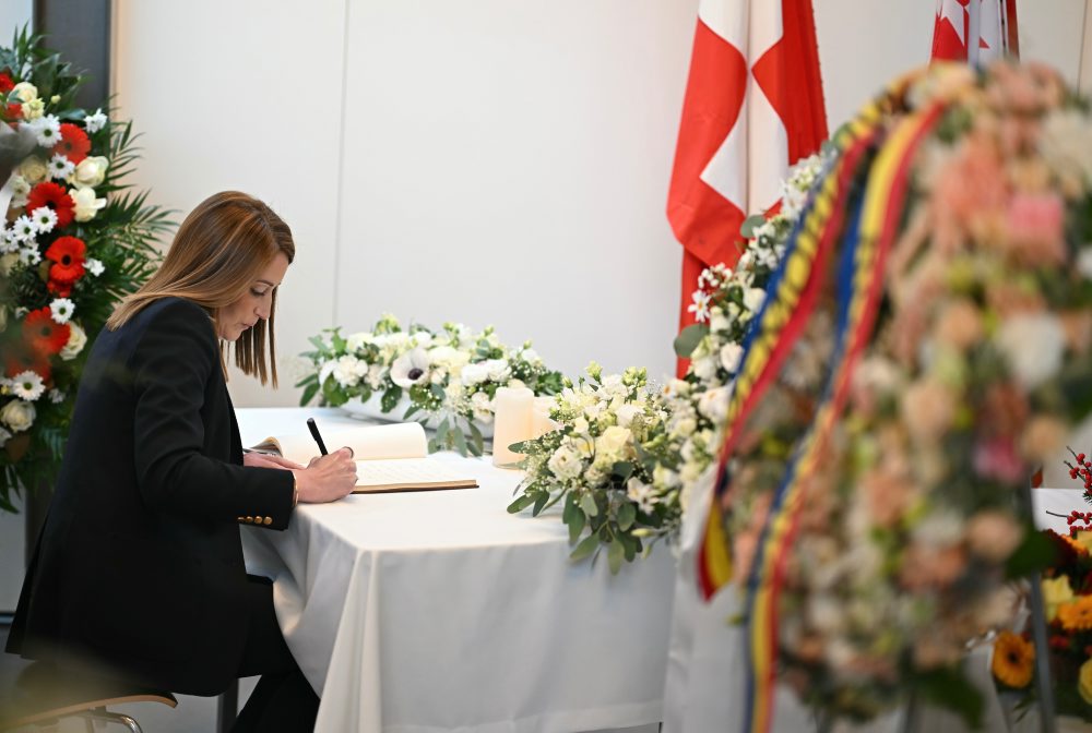 Spomienka na obete požiaru v Crans-Montane