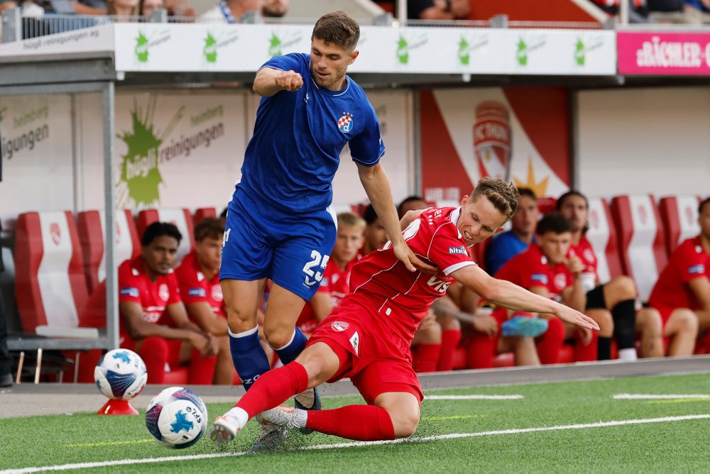 Druhé predkolo Ligy majstrov: FC Thun – Dinamo Záhreb