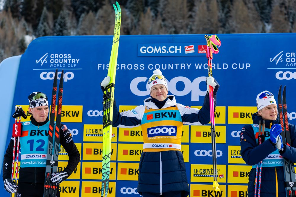 Kläbo zvíťazil v šprinte klasicky v Gomse