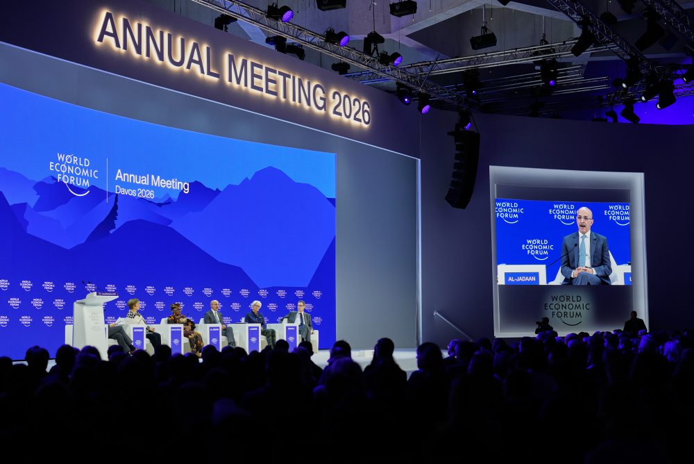 Účastníci 56. Svetového ekonomického fóra v Davose