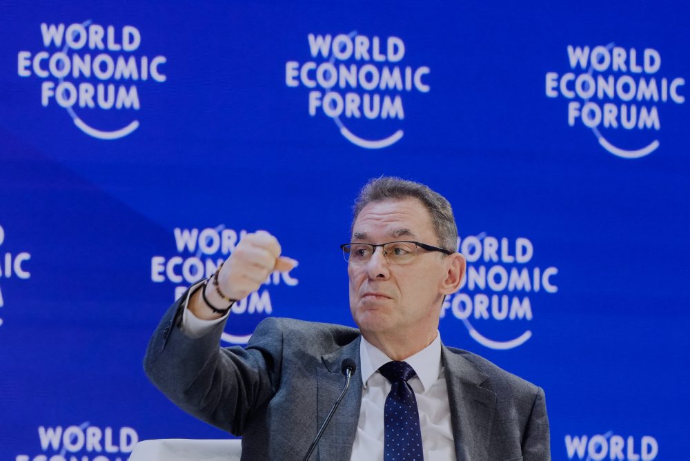 Účastníci 56. Svetového ekonomického fóra v Davose