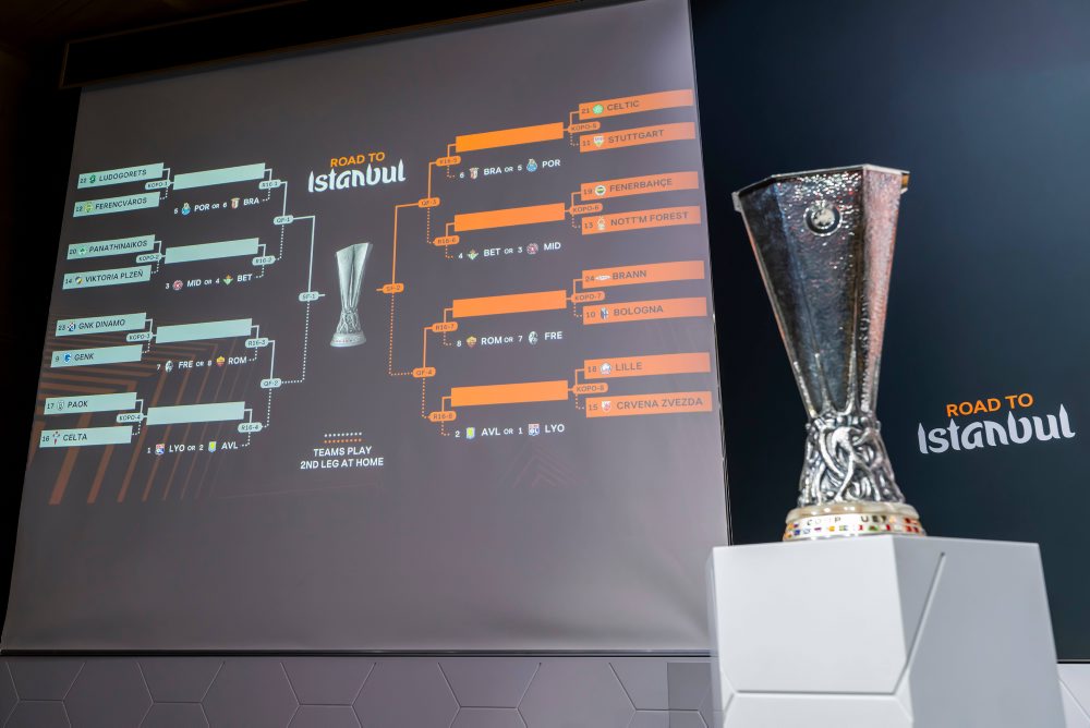 Žreb play off o postup do osemfinále Európskej ligy vo futbale 