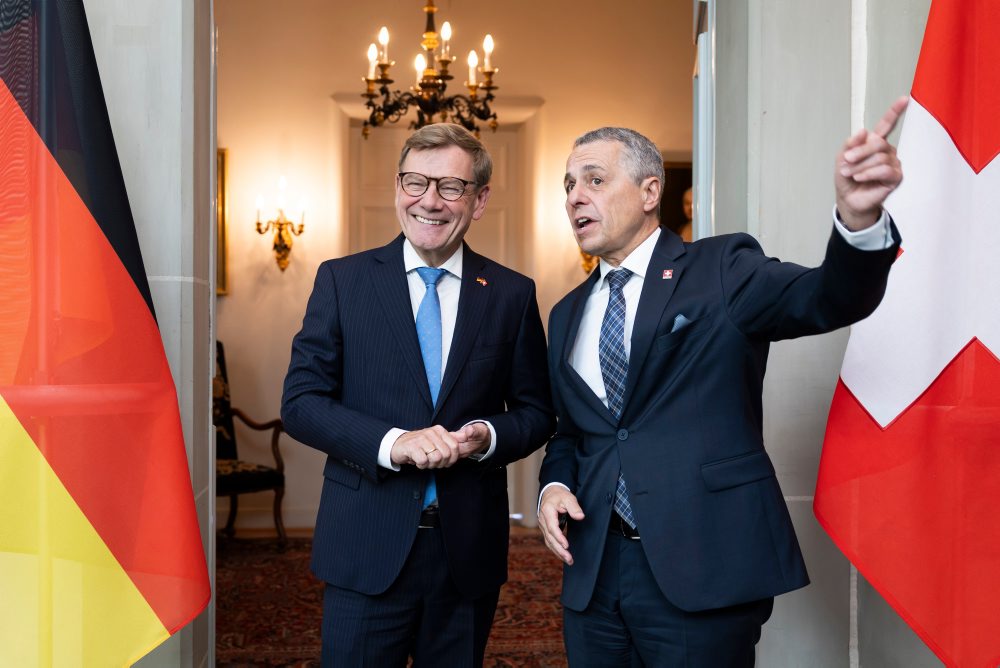 Nemecký šéf diplomacie vo Švajčiarsku 