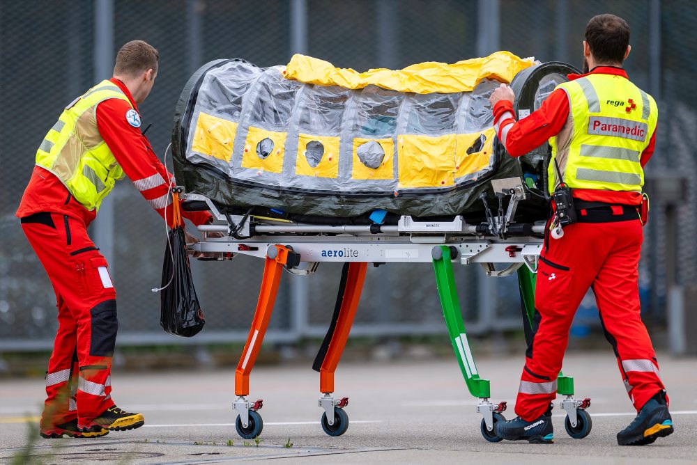 Do nemocnice v Zürichu transportovali pacienta s ebolou