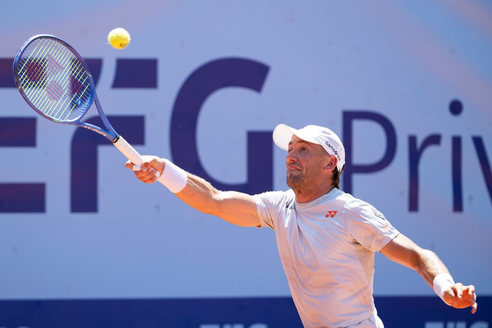 Osemfinále turnaja ATP vo Švajčiarsku: Jaime Faria - Casper Ruud