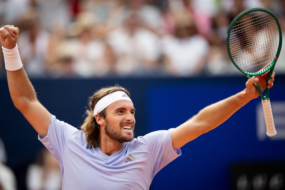 Osemfinále turnaja ATP vo Švajčiarsku: Stefanos Tsitsipas - Jerome Kym 