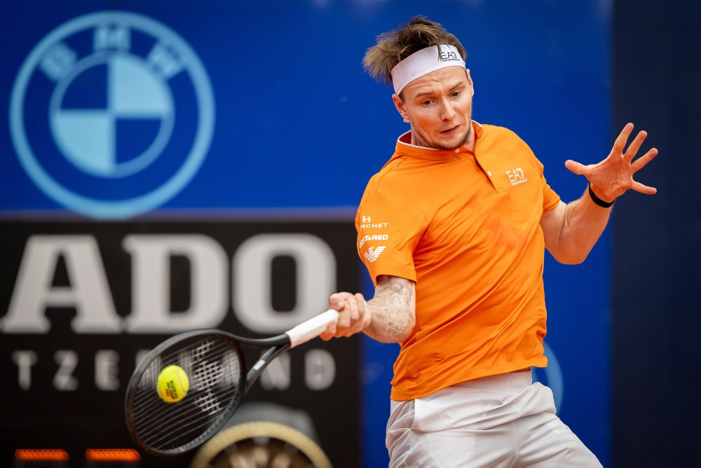 Osemfinále turnaja ATP vo Švajčiarsku: Alexander Bublik - Quentin Halys