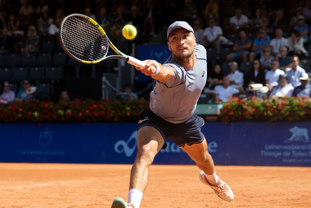Štvrťfinále turnaja ATP vo Švajčiarsku: Raphael Collignon - Valentin Vacherot
