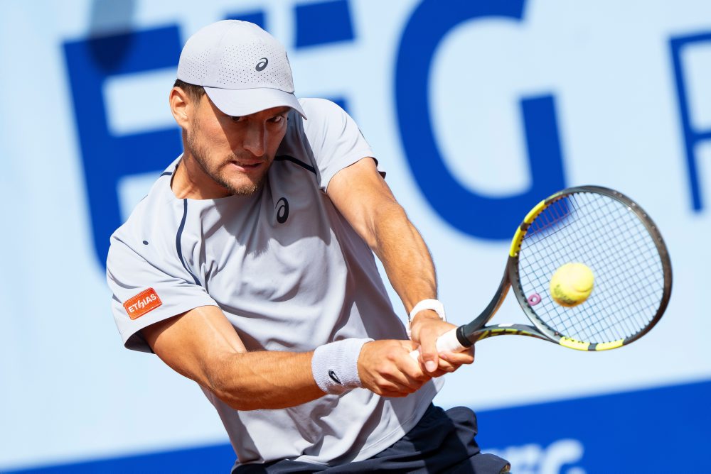 Štvrťfinále turnaja ATP vo Švajčiarsku: Raphael Collignon - Valentin Vacherot