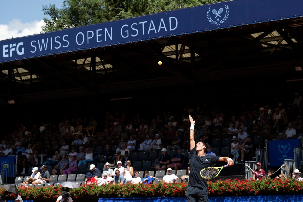 Štvrťfinále turnaja ATP vo Švajčiarsku: Juan Manuel Cerundolo - Casper Ruud 