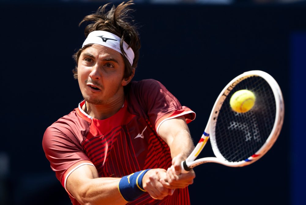 Semifinále dvojhry turnaja v Gstaade: Stefanos Tsitsipas - Aleksander Ševčenko