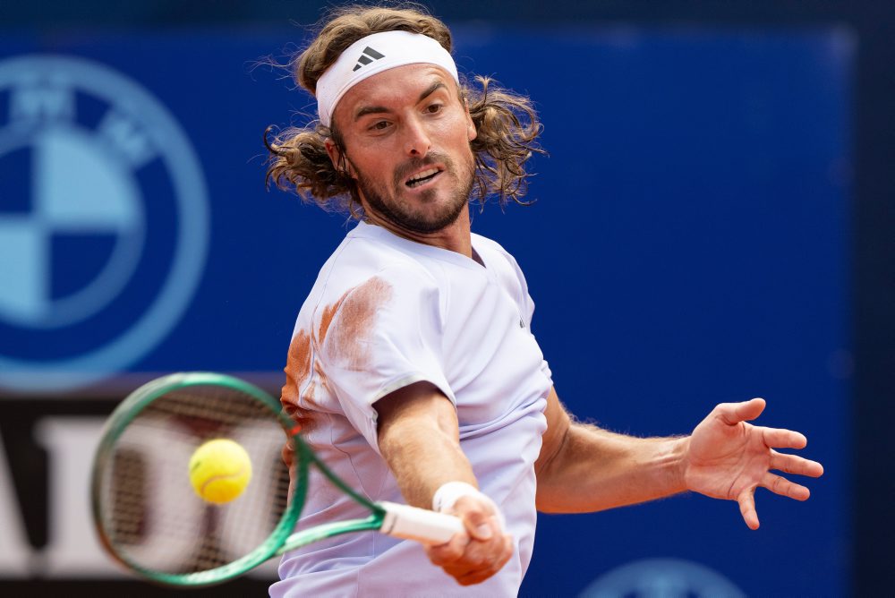 Semifinále dvojhry turnaja v Gstaade: Stefanos Tsitsipas - Aleksander Ševčenko