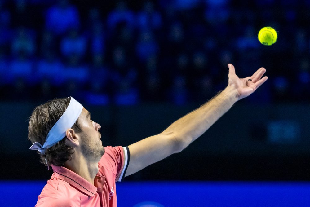 Semifinále turnaja ATP v Bazileji: Valentin Vacherot - Taylor Fritz