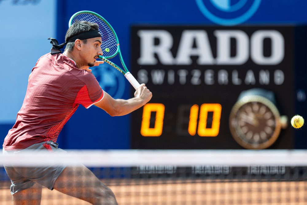 1. kolo turnaja ATP vo Švajčiarsku: Lorenzo Sonego - Joel Schwaerzler