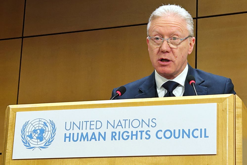 Zasadnutie Rady pre ľudské práva v Ženeve 