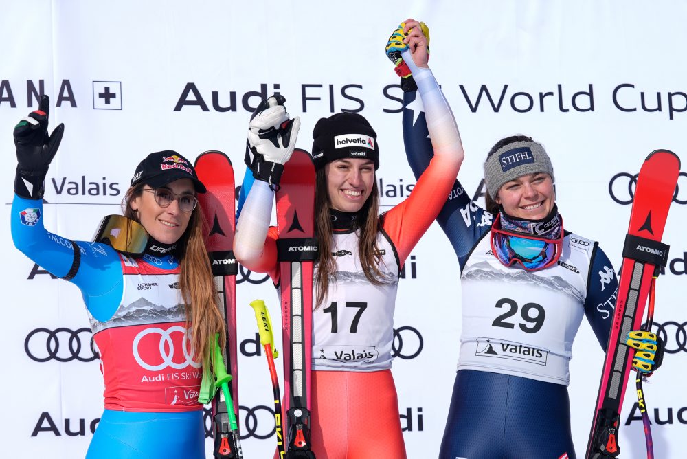 Švajčiarka Malorie Blancová vyhrala super-G v Crans Montane