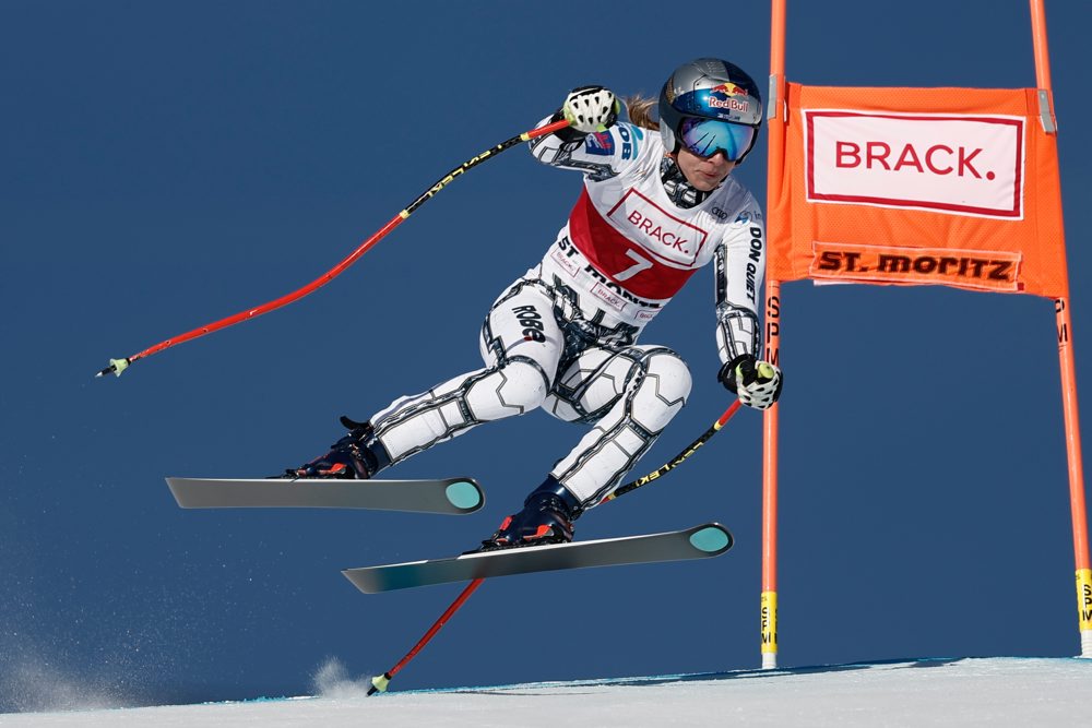 Zjazd Svetového pohára alpských lyžiarok v St. Moritzi 