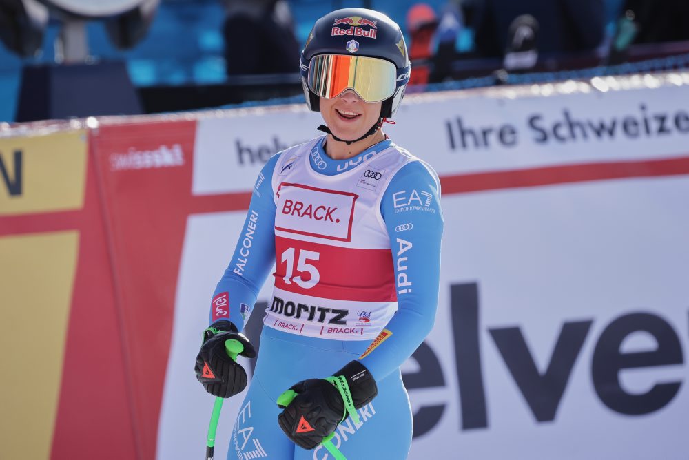 Zjazd Svetového pohára alpských lyžiarok v St. Moritzi 