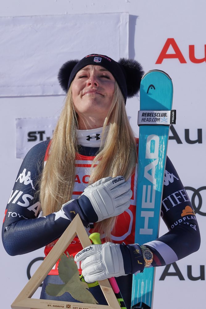 Zjazd Svetového pohára alpských lyžiarok v St. Moritzi 