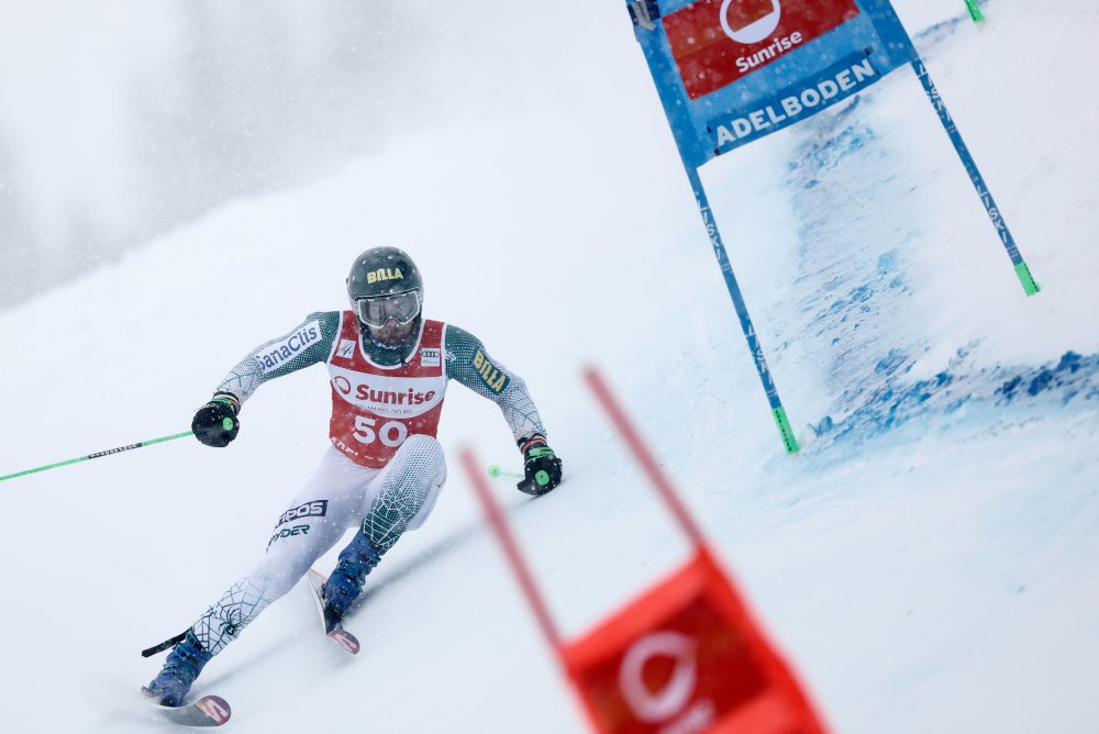 Prvé kolo obrovského slalomu mužov v Adelbodene