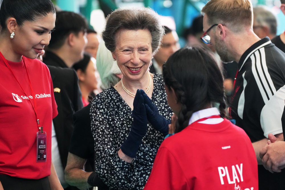 Britská princezná Anna pricestovala na návštevu Thajska