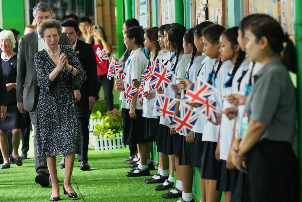 Britská princezná Anna pricestovala na návštevu Thajska