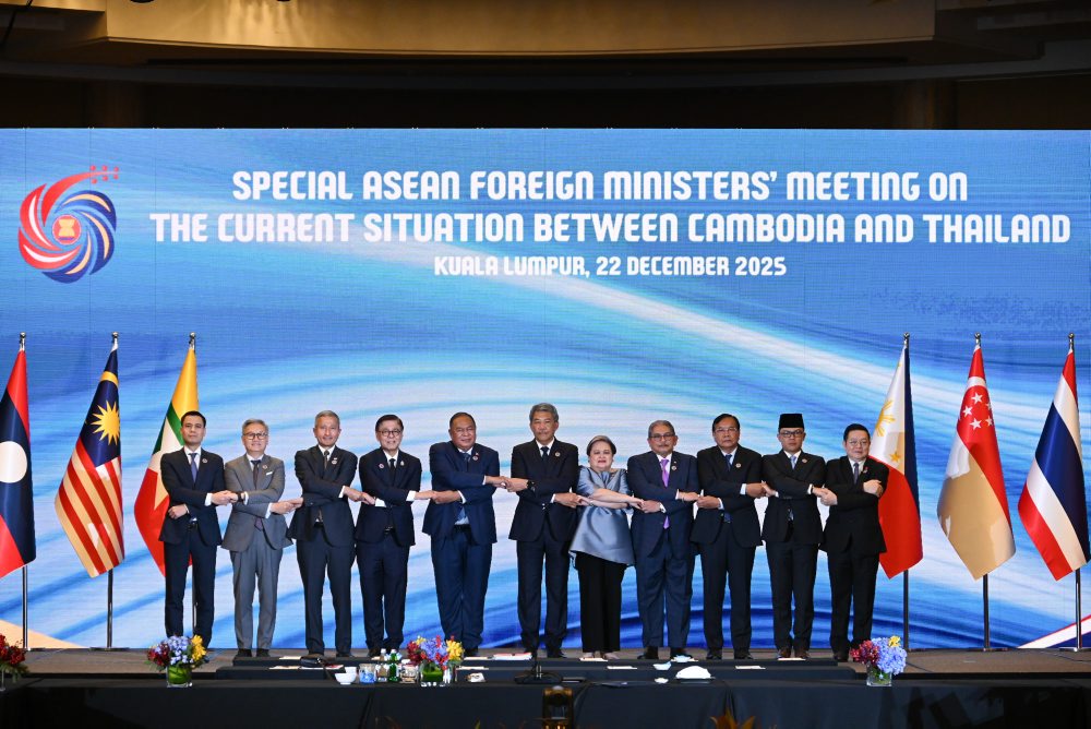 Stretnutie ministrov zahraničných vecí Združenia krajín juhovýchodnej Ázie (ASEAN) venované pohraničnému konfliktu medzi Thajskom a Kambodžou