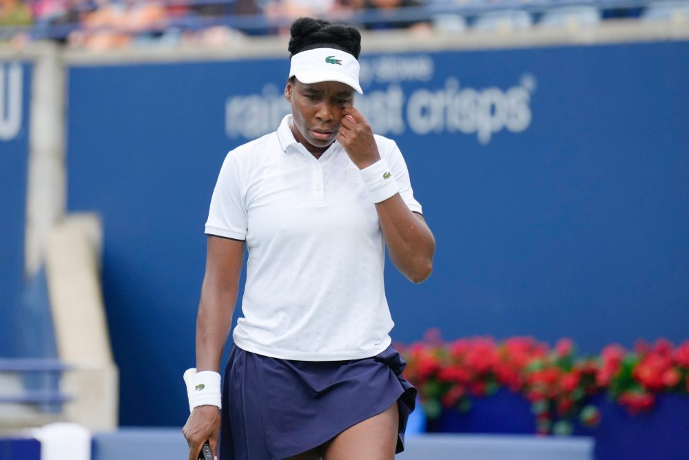1. kolo ženskej dvojhry v Toronte:  Kamilla Rachimovová (Uzb.) - Venus Williamsová (USA)