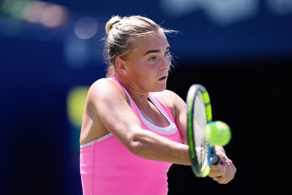 Druhé kolo turnaja WTA  1000: Iga Swiateková - Sára Bejleková