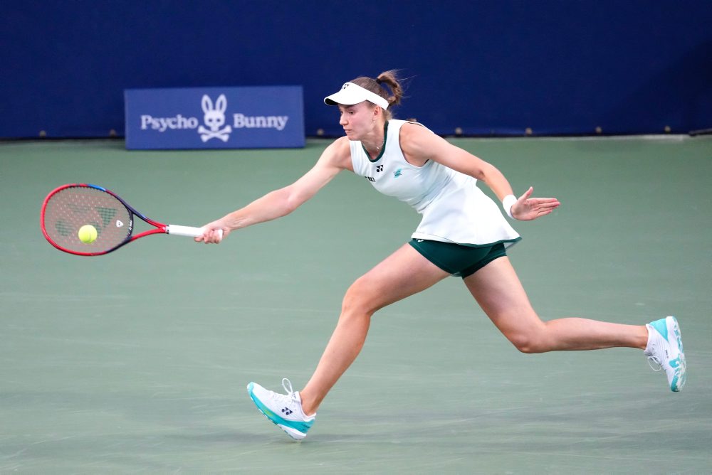 Štvrťfinále turnaja WTA 1000: Naomi Osaková - Jelena Rybakinová