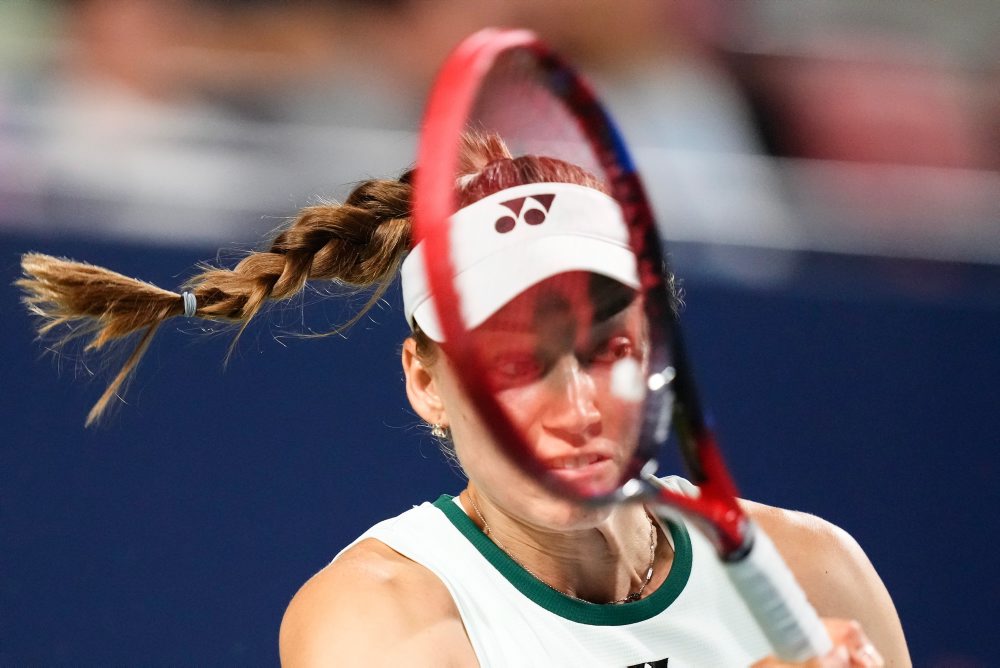 Štvrťfinále turnaja WTA 1000: Naomi Osaková - Jelena Rybakinová