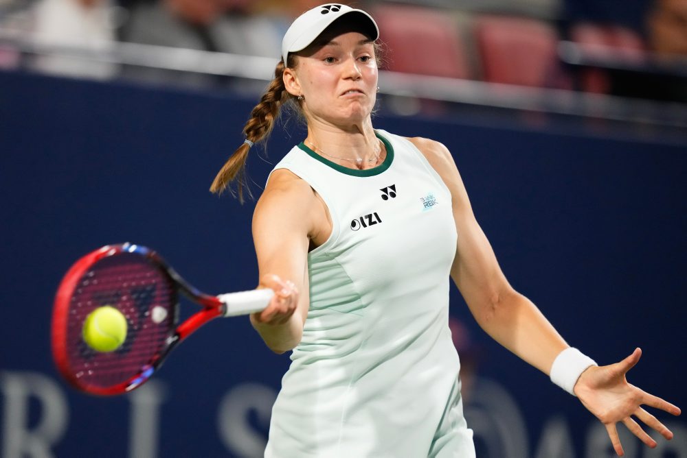 Štvrťfinále turnaja WTA 1000: Naomi Osaková - Jelena Rybakinová
