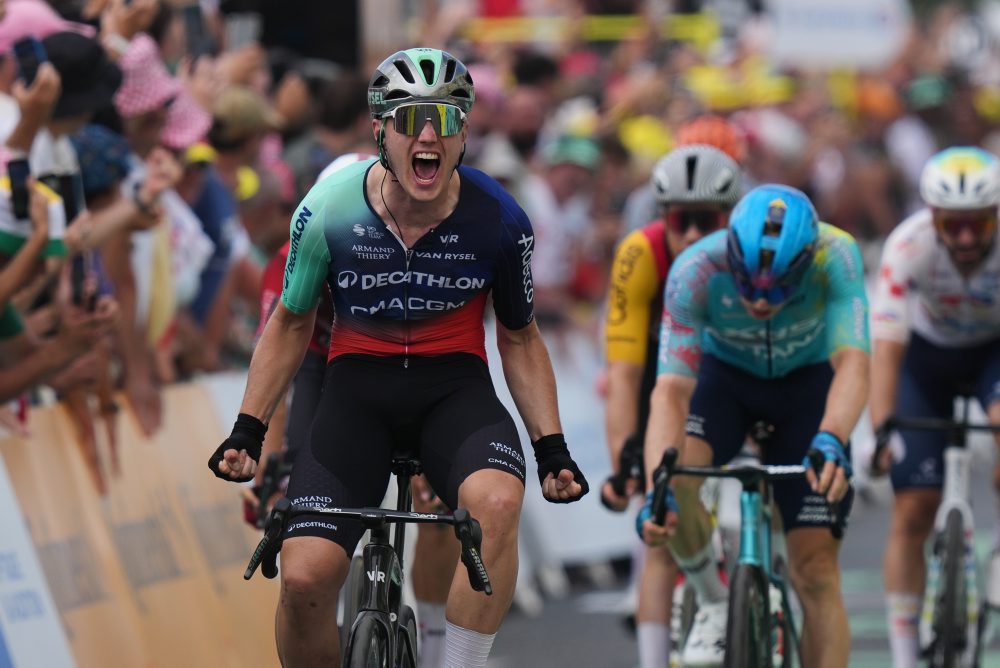 Holanďan Olav Kooij víťazom 5. etapy cyklistických pretekov Tour de France