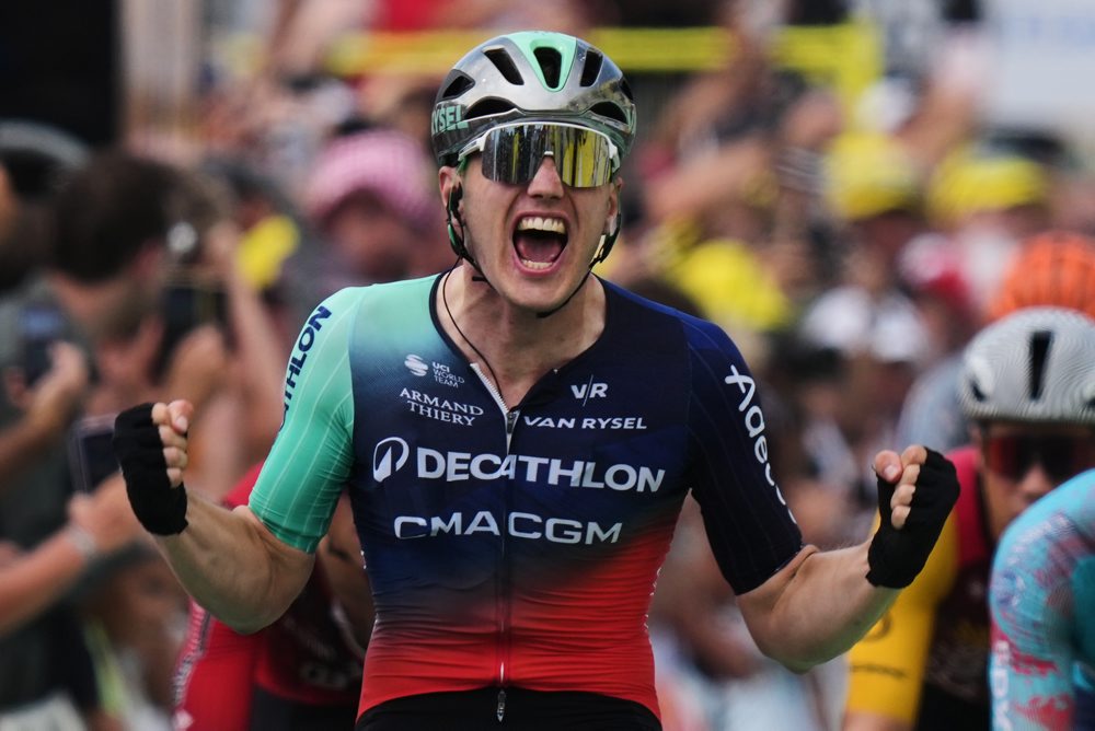 Holanďan Olav Kooij víťazom 5. etapy cyklistických pretekov Tour de France