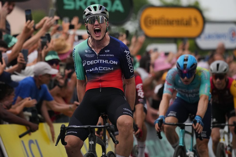 Holanďan Olav Kooij víťazom 5. etapy cyklistických pretekov Tour de France