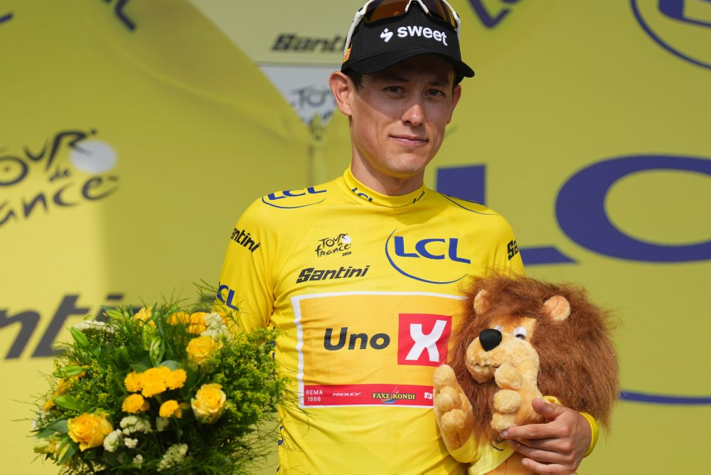 Nór Torstein Traeen napriek pádu zostáva v žltom po 5. etape cyklistických pretekov Tour de France