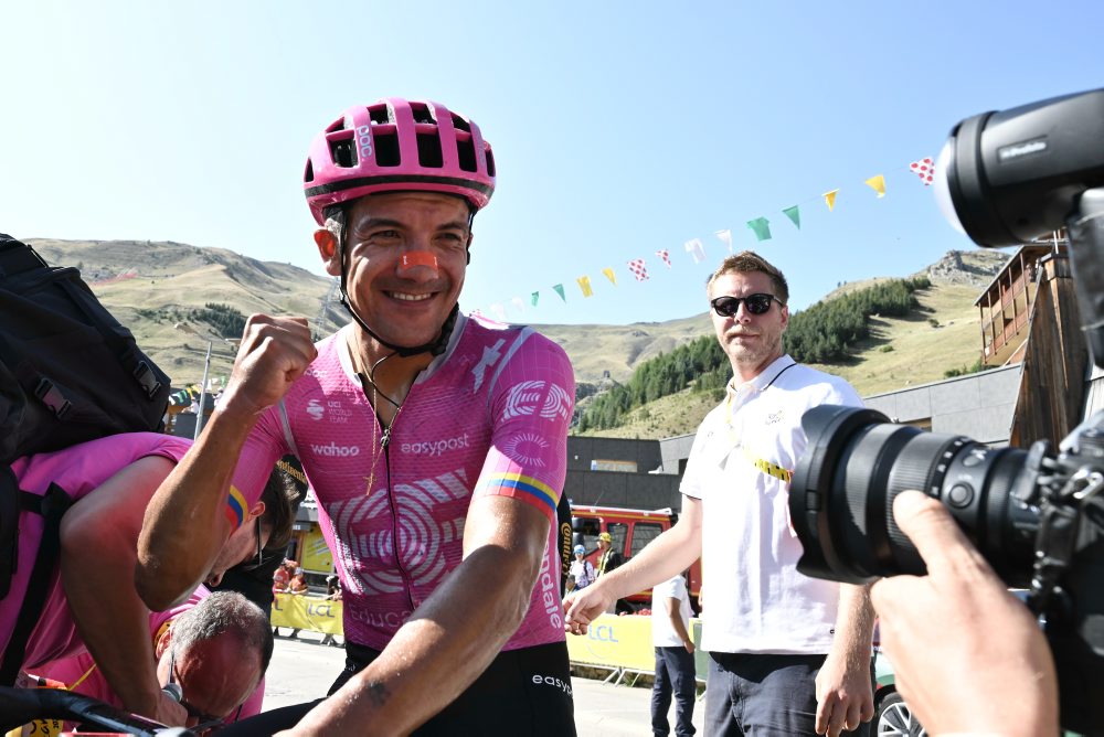 Ekvádorčan Richard Carapaz z úniku triumfoval v 18. etape cyklistických pretekov Tour de France
