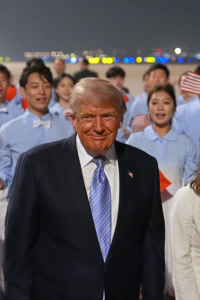Trump pred odletom do Číny 