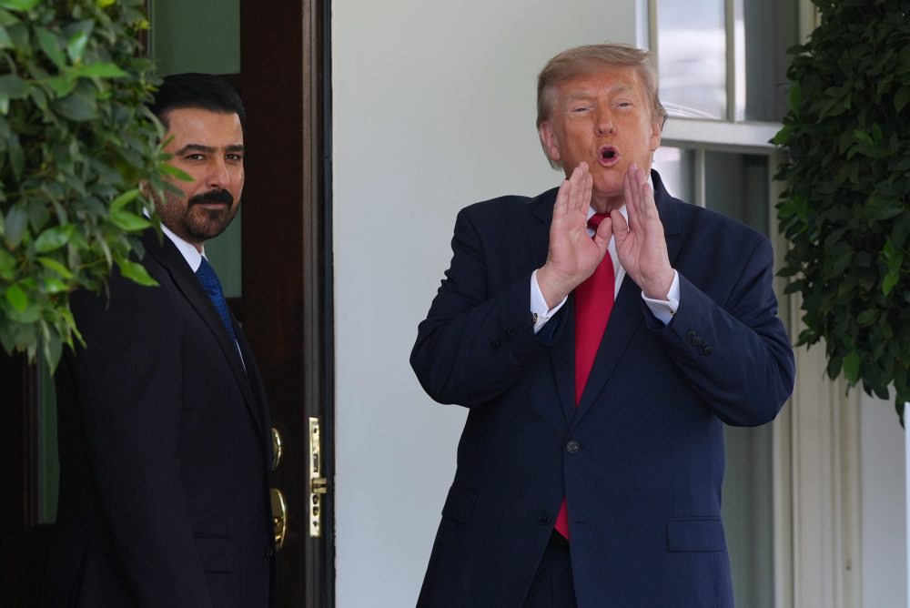 Iracký premiér Zajdí sa vo Washingtone stretol s Trumpom