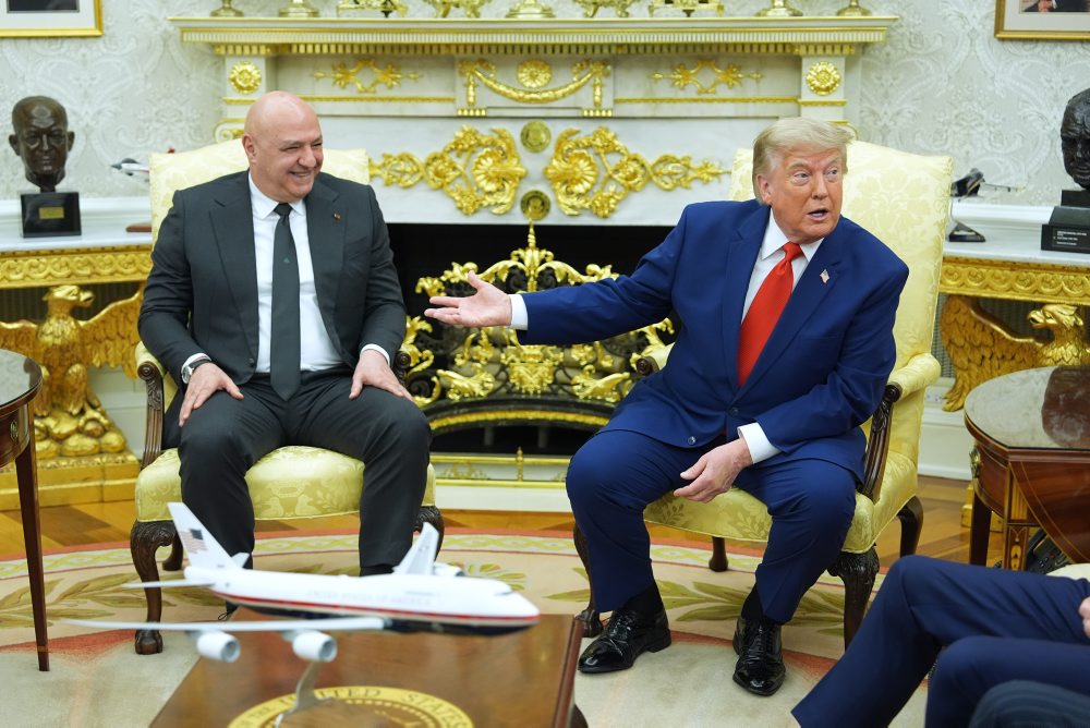 Libanonský prezident Joseph Aoun v USA