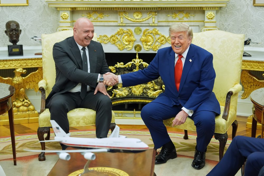 Libanonský prezident Joseph Aoun v USA