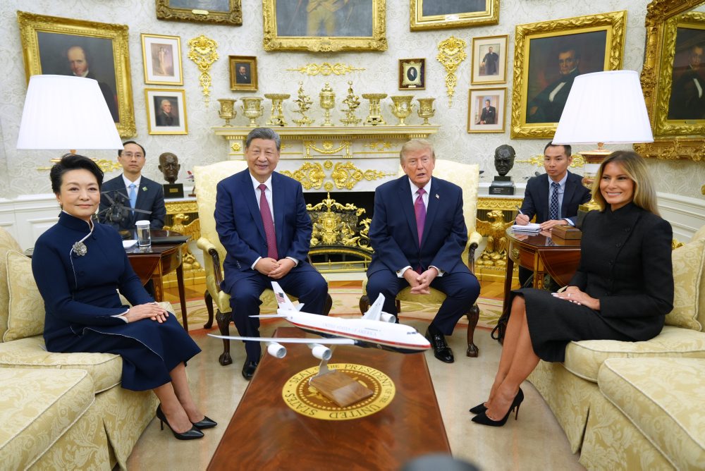 Si Ťin-pching v USA