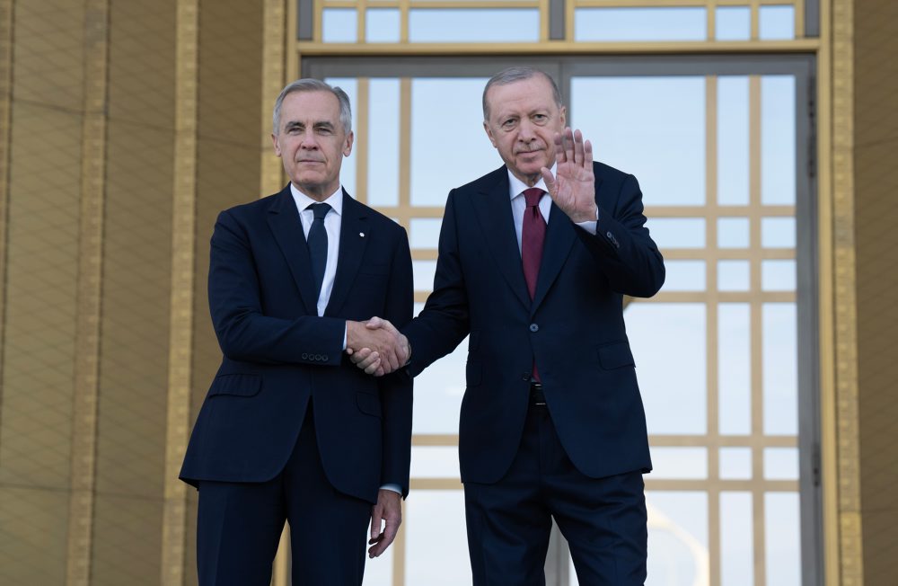 Kanadský premiér Mark Carney v Turecko