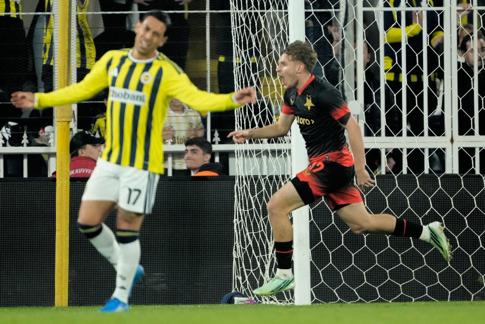 Liga majstrov vo futbale: Fenerbahce Istanbul - Slavia Praha