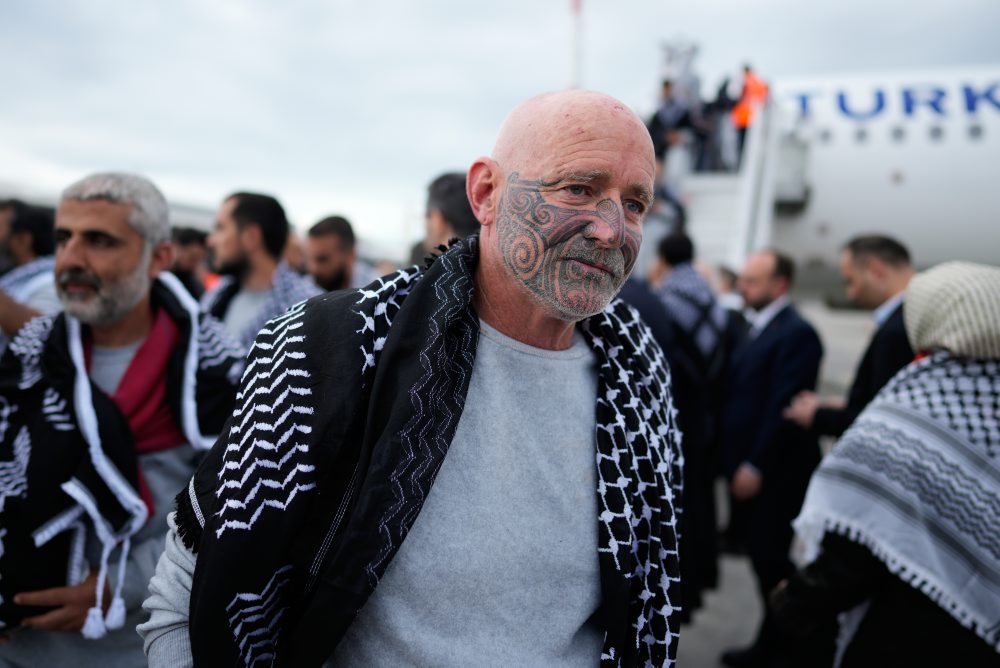 Prílet aktivistov z iniciatívy Global Sumud Flotilla do Istanbulu